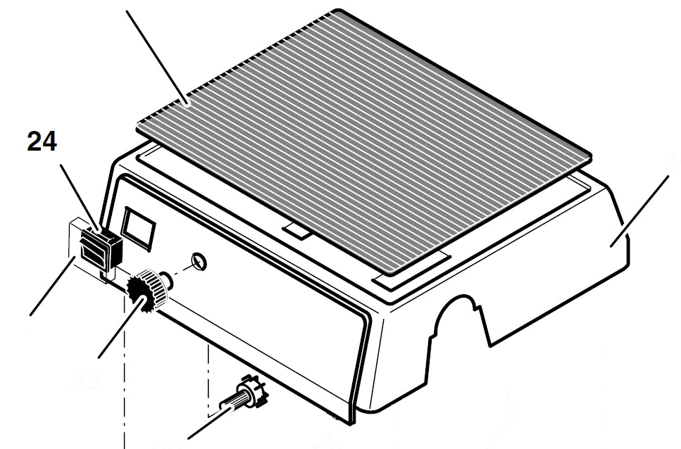 PROXXON 27020-24 Hauptschalter für Drechselbank DB250