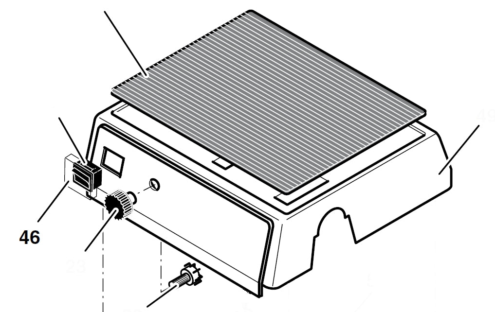 PROXXON 27020-46 Staubschutzkappe für Drechselbank DB250