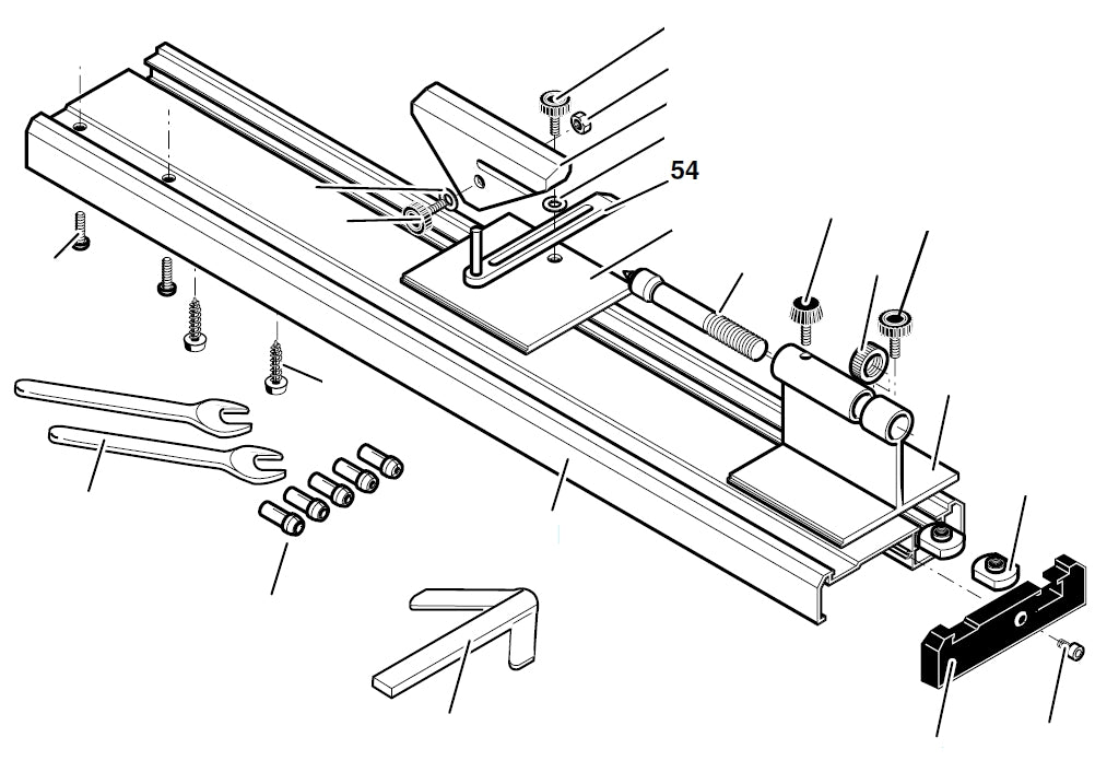 PROXXON 27020-54 Halter für Drechselbank DB250