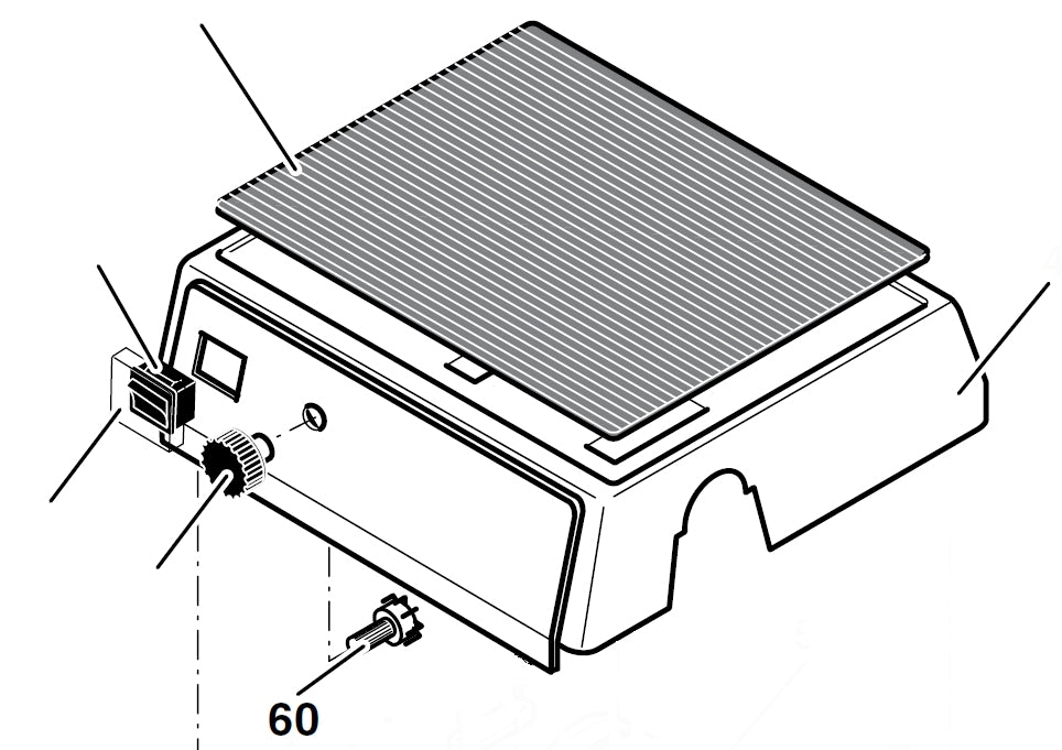 PROXXON 27020-60 Potentiometer für Drechselbank DB250