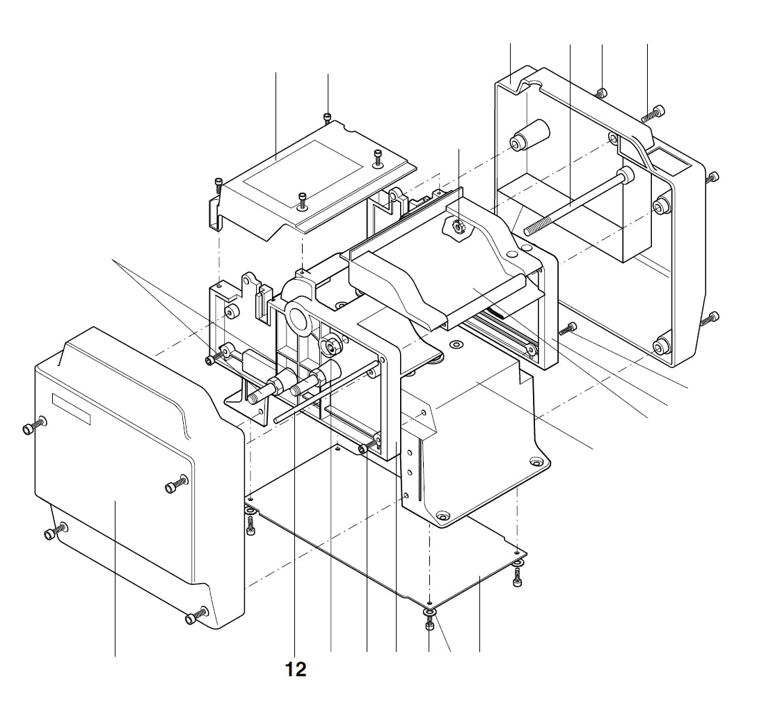 PROXXON 27040-02-05 Achse für Dickenhobel DH40