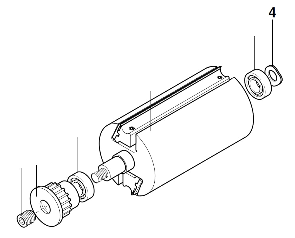 PROXXON 27040-08-04 Wellenfeder für Dickenhobel DH40