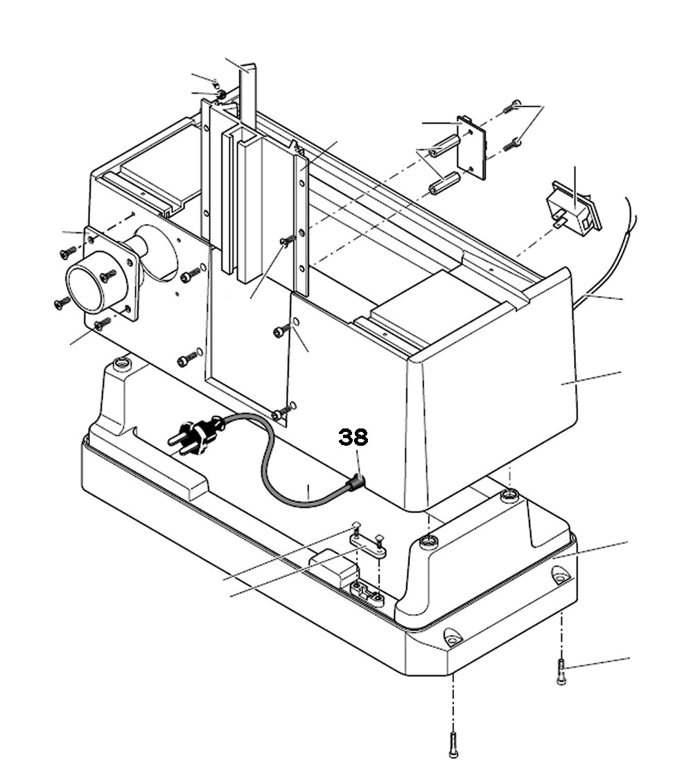 PROXXON 27050-38 Knickschutztülle für MICRO Profiliergerät MP400