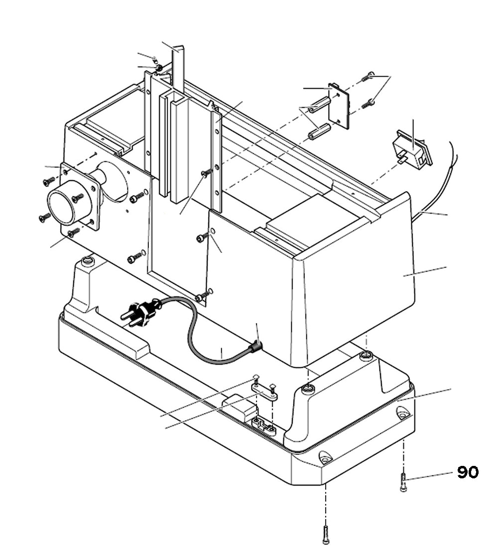 PROXXON 27050-90 Schraube für MICRO Profiliergerät MP400