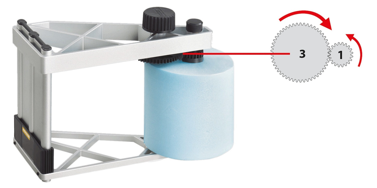 PROXXON 27076 THERMOCUT Kreisschneider TKS 360 für Thermocut Heißdraht-Schneidegerät 230/E