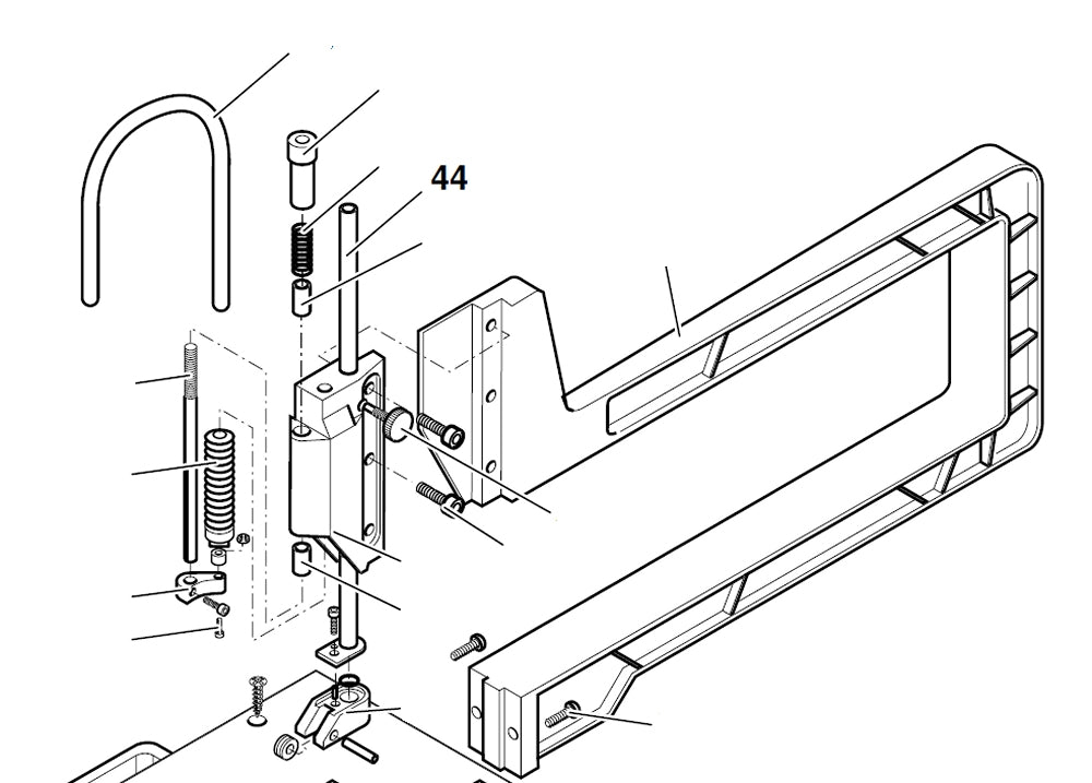 PROXXON 27088-44 Führungsstab für Dekupiersäge DS230/E
