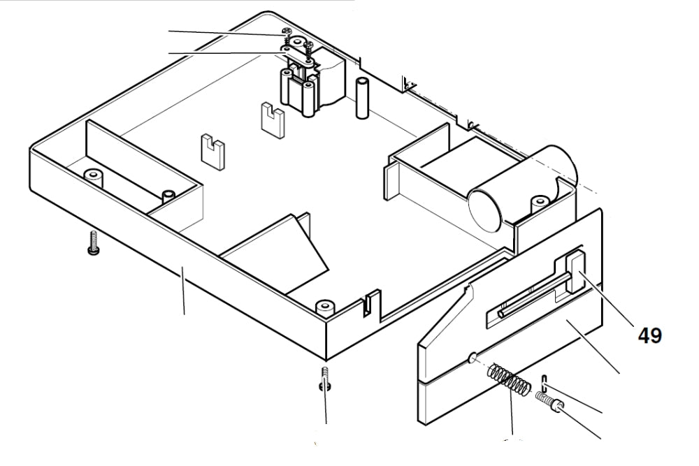 PROXXON 27088-49 Innen-Sechskant-Schlüssel für Dekupiersäge DS230/E