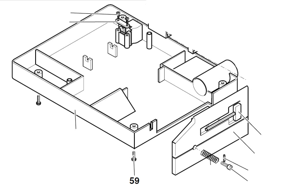 PROXXON 27088-59 Befestigungsschraube für Dekupiersäge DS230/E