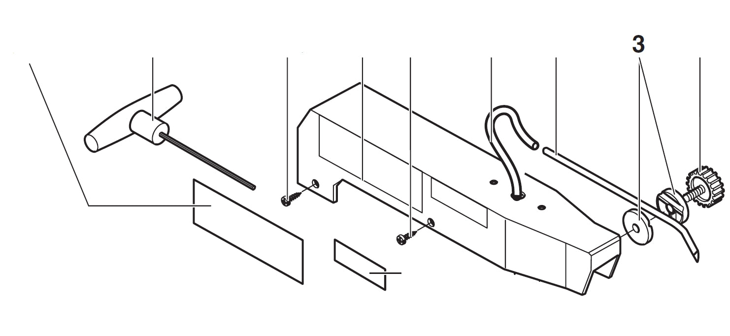 PROXXON 27090-03 Klemmstück für Dekupiersäge DSH/E 27090