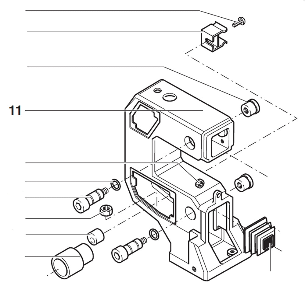 PROXXON 27090-11 Gehäuse für Dekupiersäge DSH/E 27090