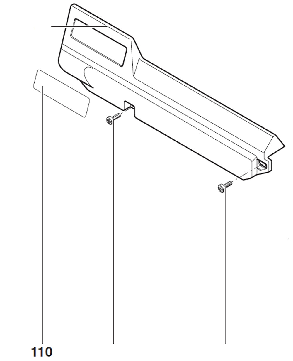 PROXXON 27090-110 Label zur Sägeblattspannung für Dekupiersäge DSH/E 27090