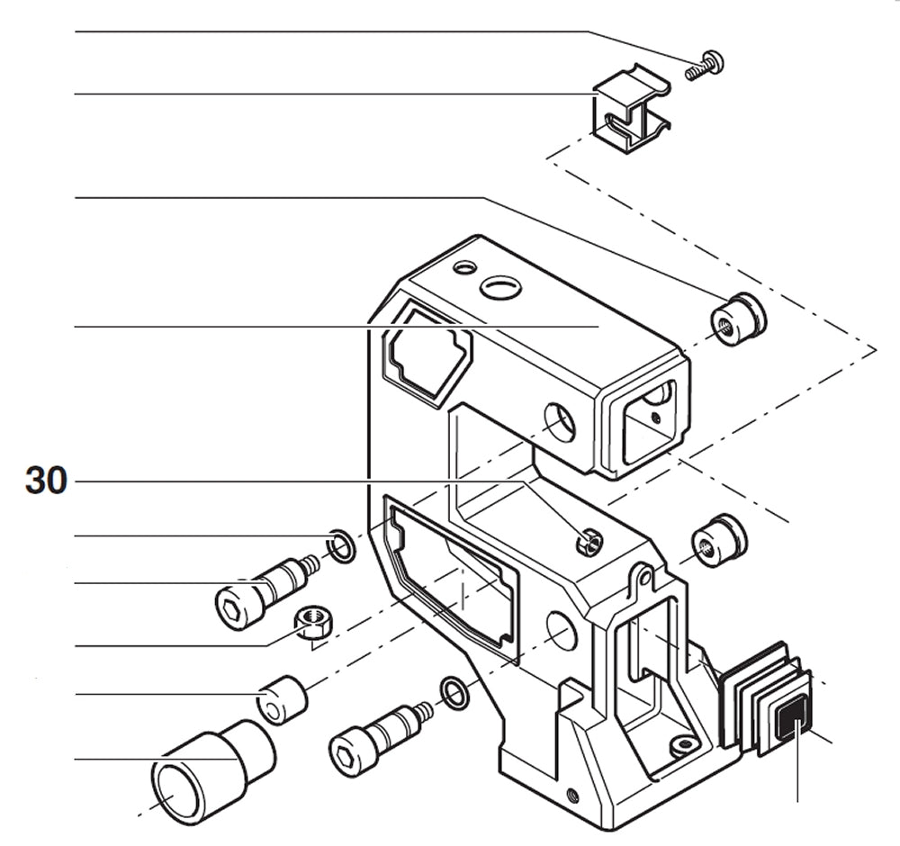 PROXXON 27090-30 Mutter für Dekupiersäge DSH/E 27090