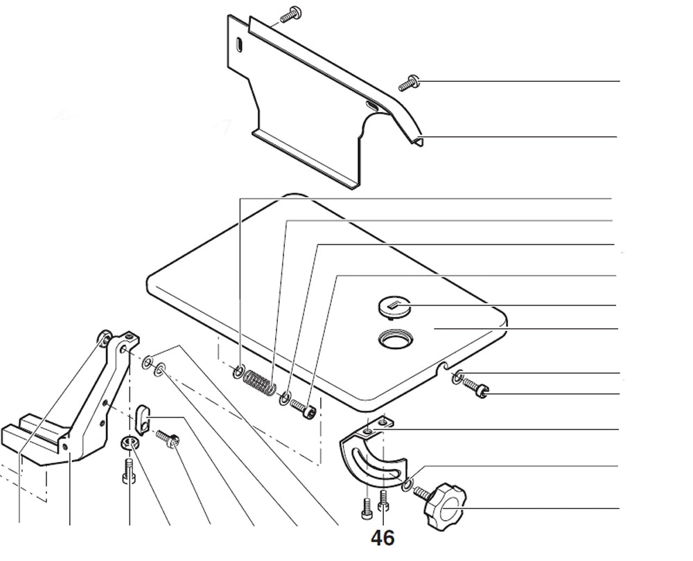 PROXXON 27090-46 Schraube für Dekupiersäge DSH/E 27090