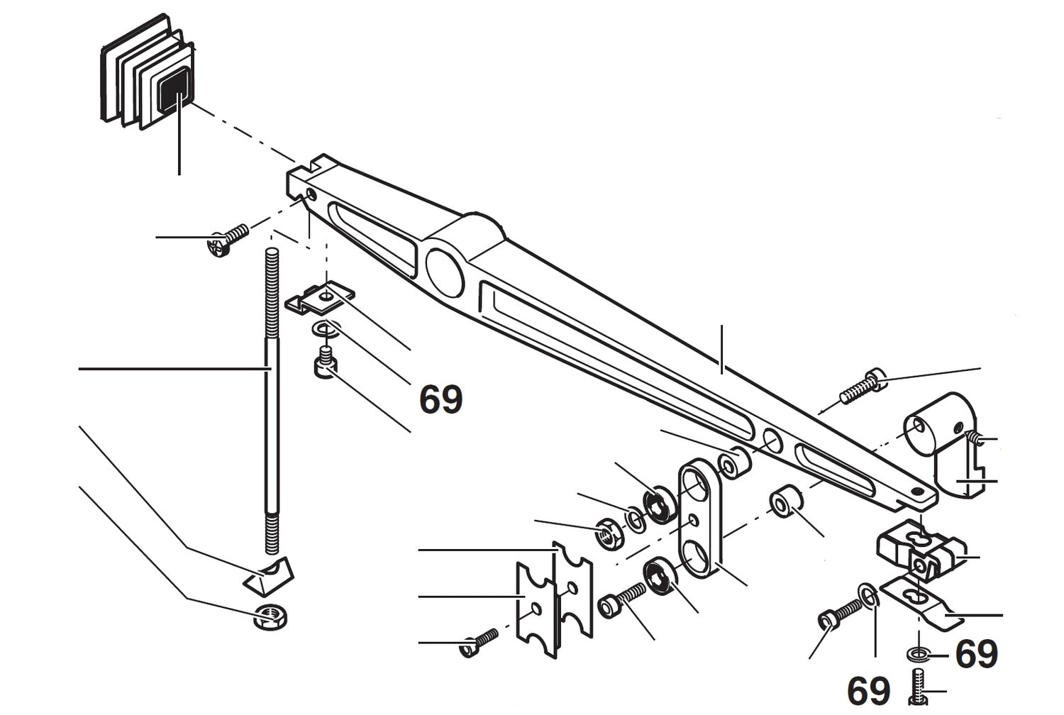 PROXXON 27090-69 Federscheibe für Dekupiersäge DSH/E 27090