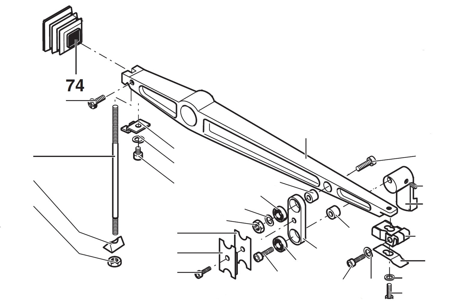 PROXXON 27090-74 Faltenbalg für Dekupiersäge DSH/E 27090