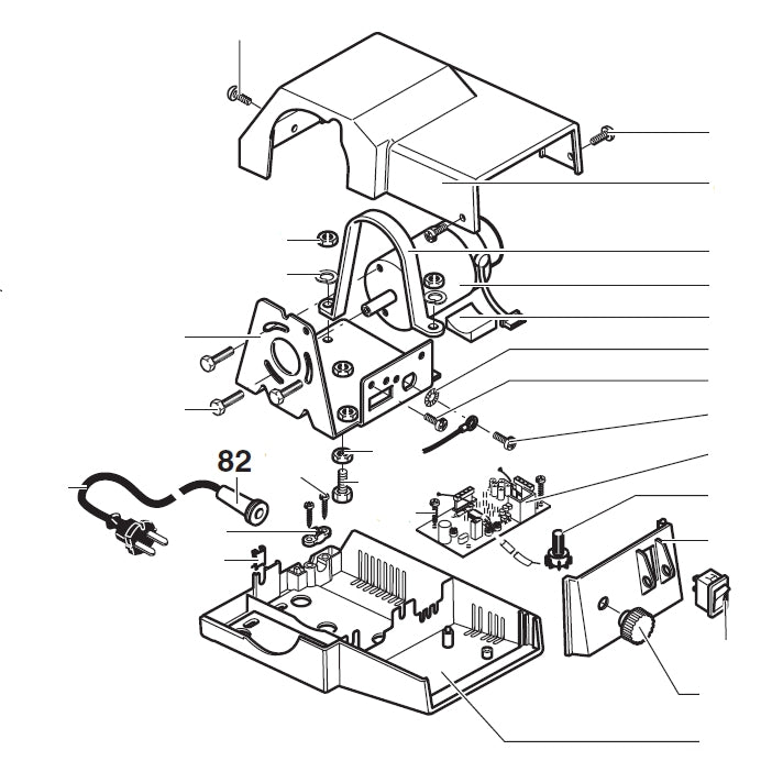 PROXXON 27090-82 Tülle für Dekupiersäge DSH/E 27090