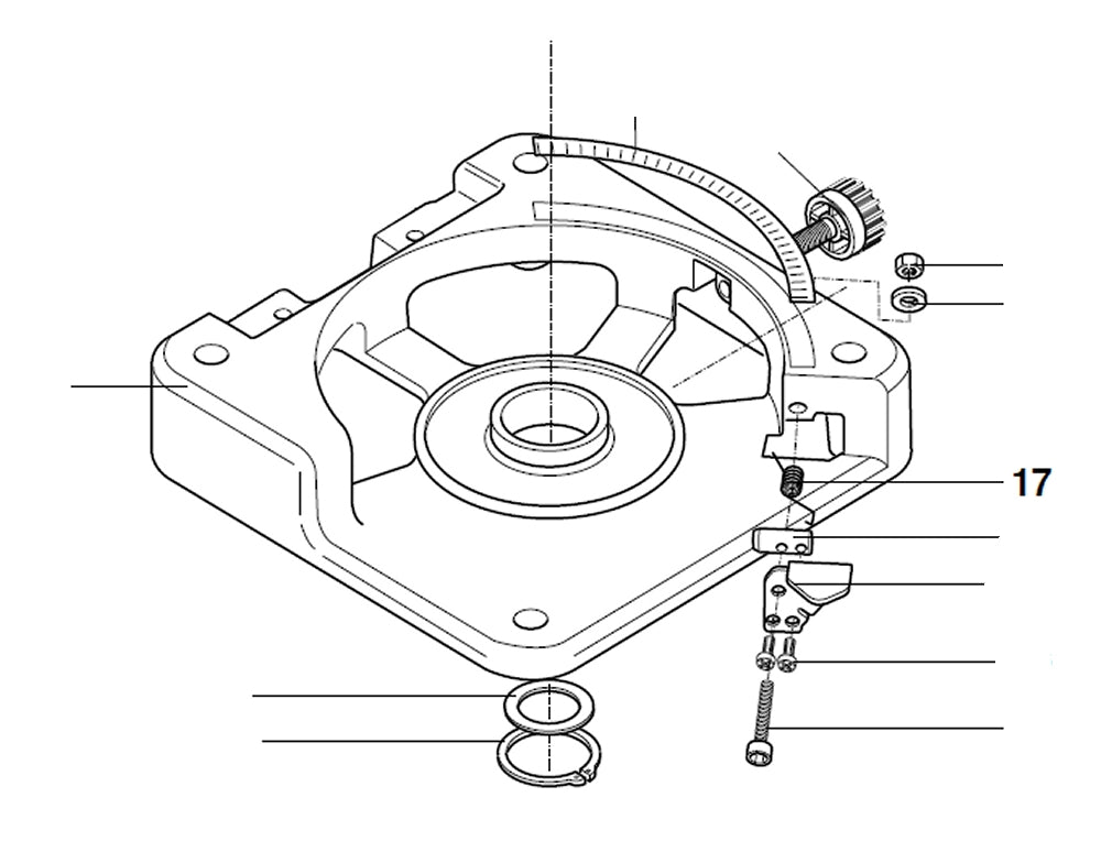 PROXXON 27160-17 Feder für Kappgerät- und Gehrungssäge KGS80