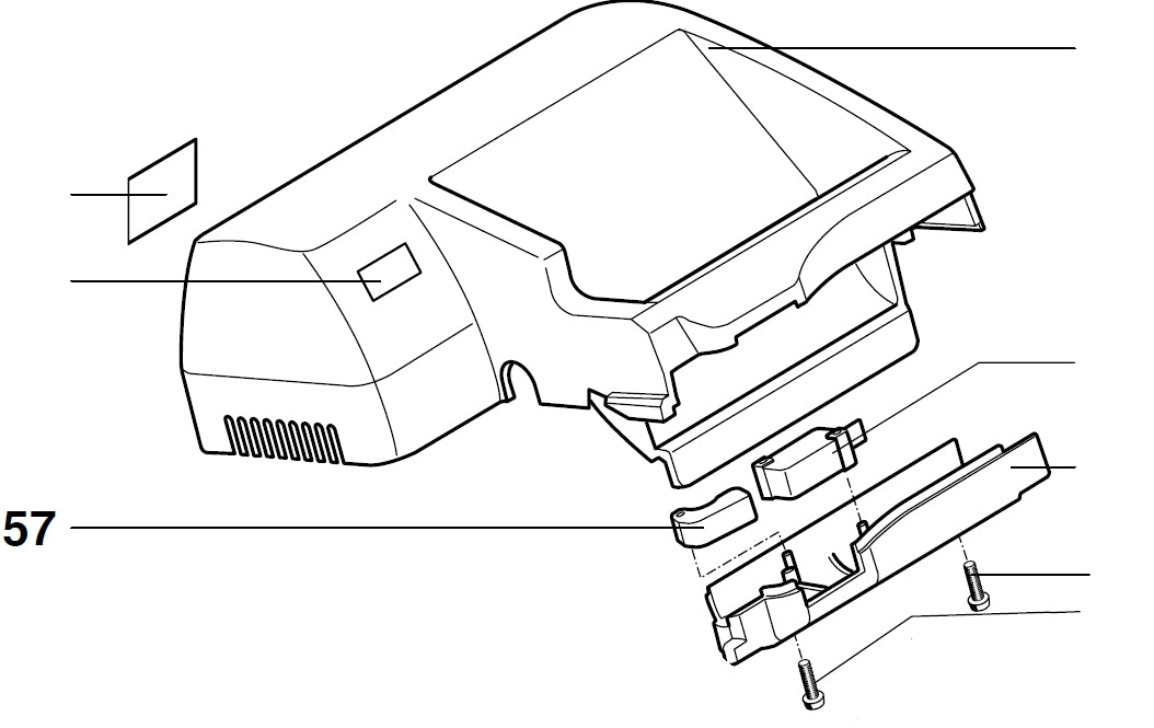 PROXXON 27160-57 Knopf für Kappgerät- und Gehrungssäge KGS80