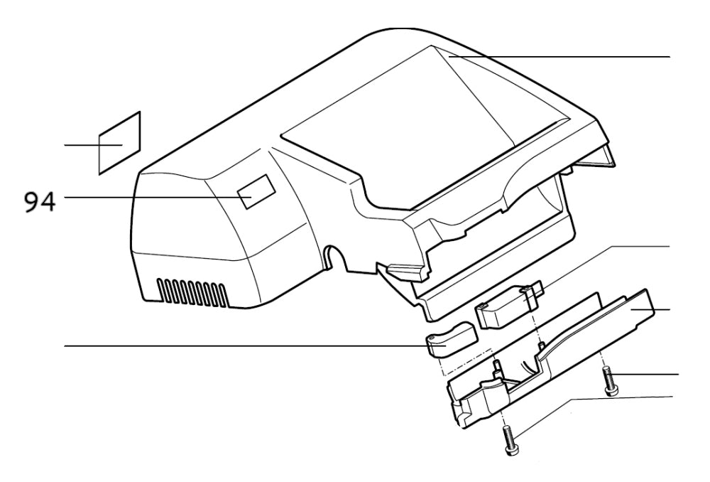 PROXXON 27160-94 PROXXON-Label für Kappgerät- und Gehrungssäge KGS80
