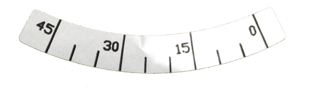 PROXXON 27172-88 Label mit Winkelskala für Bandsäge MBS240/e