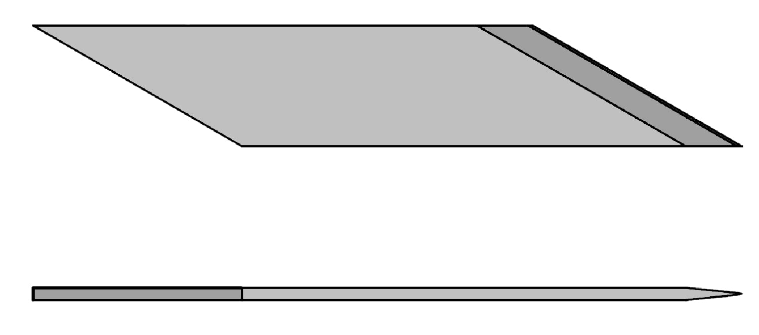 PROXXON 27302 Skalpelle für MICRO Sonic Cutter MSC 40 Stück / Packung