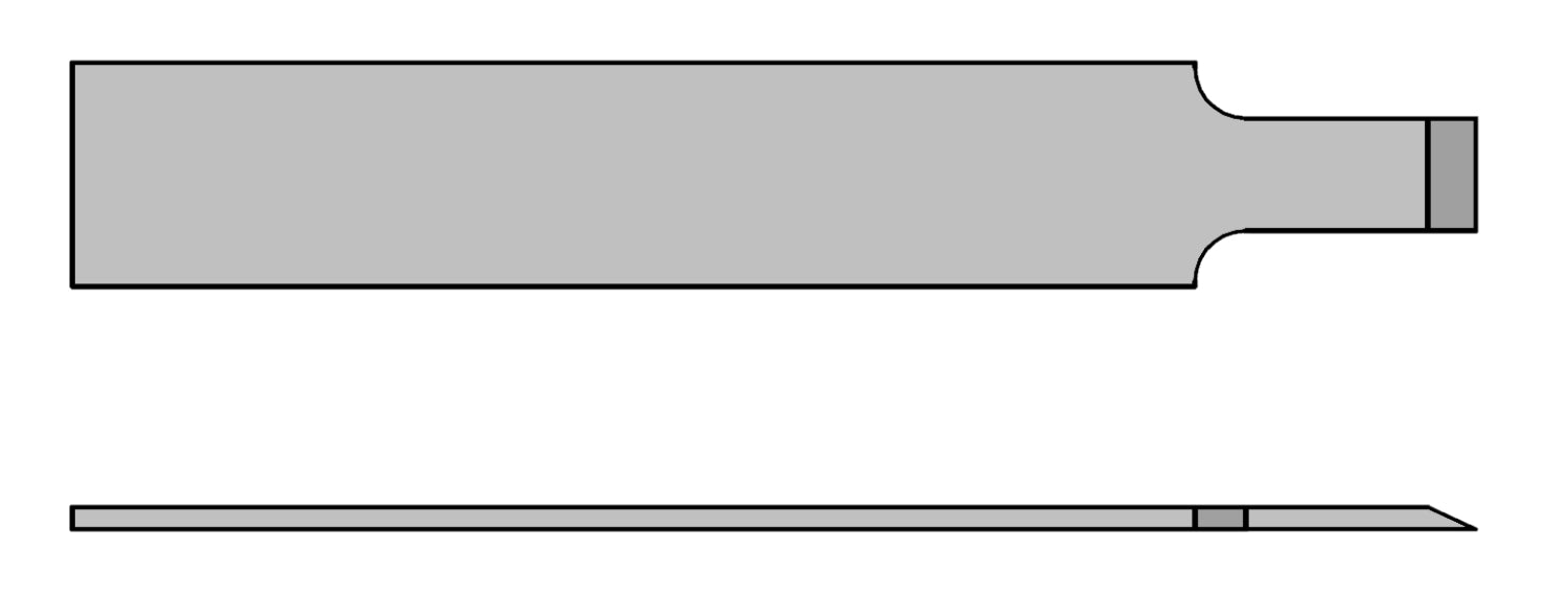 PROXXON 27304 Schaber für MICRO Sonic Cutter MSC 2 Stück / Packung