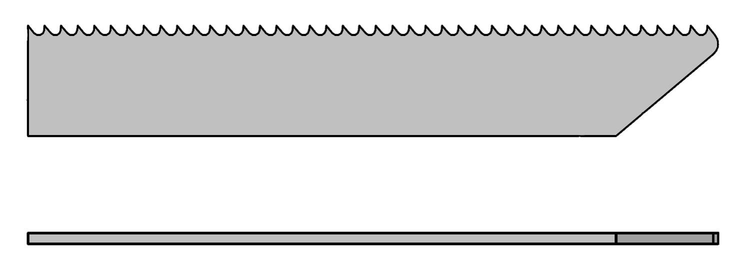 PROXXON 27306 Sägeblätter für MICRO Sonic Cutter MSC 2 Stück / Packung