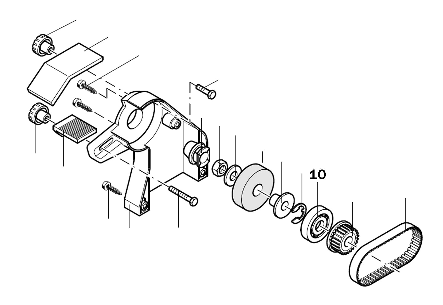 PROXXON 28030-10 Kugellager für Schleif- und Poliergerät SP/E
