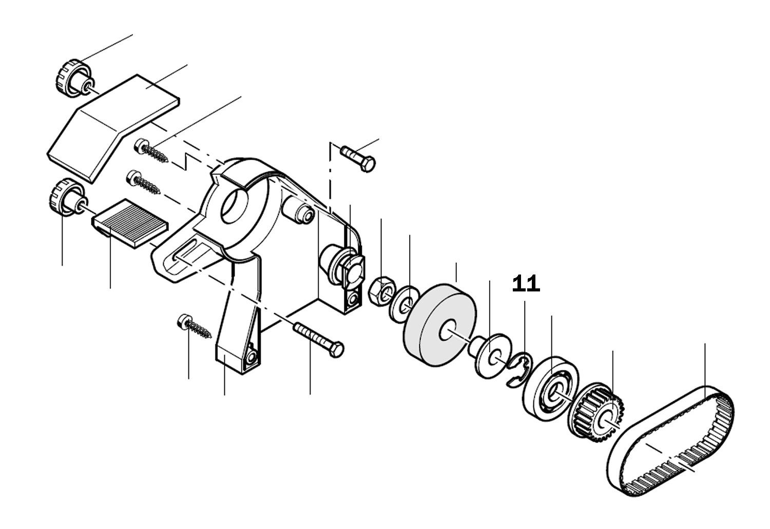PROXXON 28030-11 Sicherungsring für Schleif- und Poliergerät SP/E
