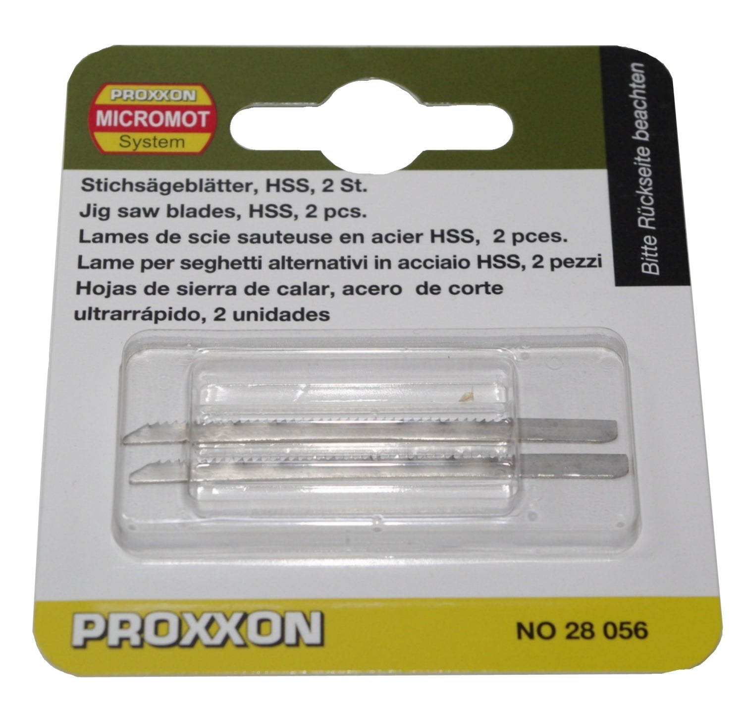 PROXXON 28056 Stichsägeblatt aus HSS - Stahl (Zahnteilung 1,06mm)