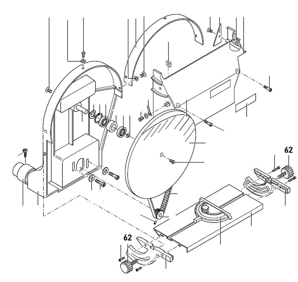 PROXXON 28060-62 Feststellschraube für Tellerschleifgerät TSG250/e