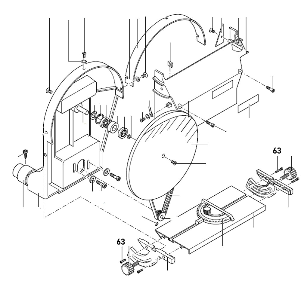 PROXXON 28060-63 Schraube für Tellerschleifgerät TSG250/e