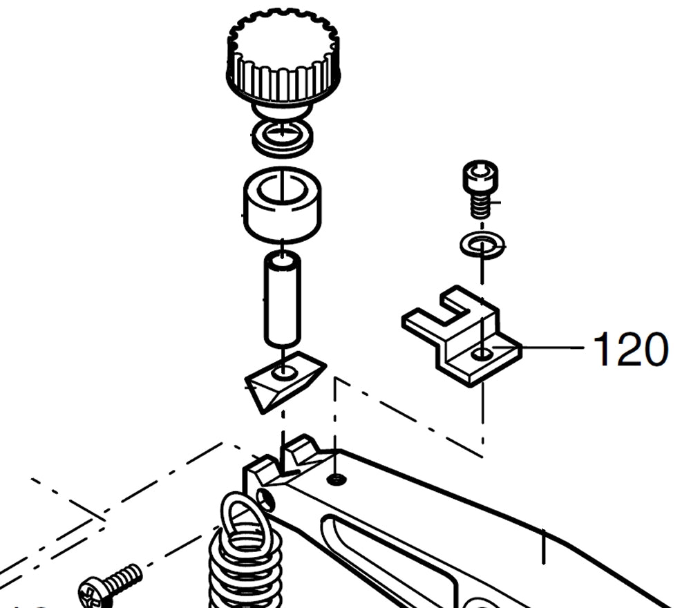 PROXXON 28092-120 Haltestück für Dekupiersäge DSH