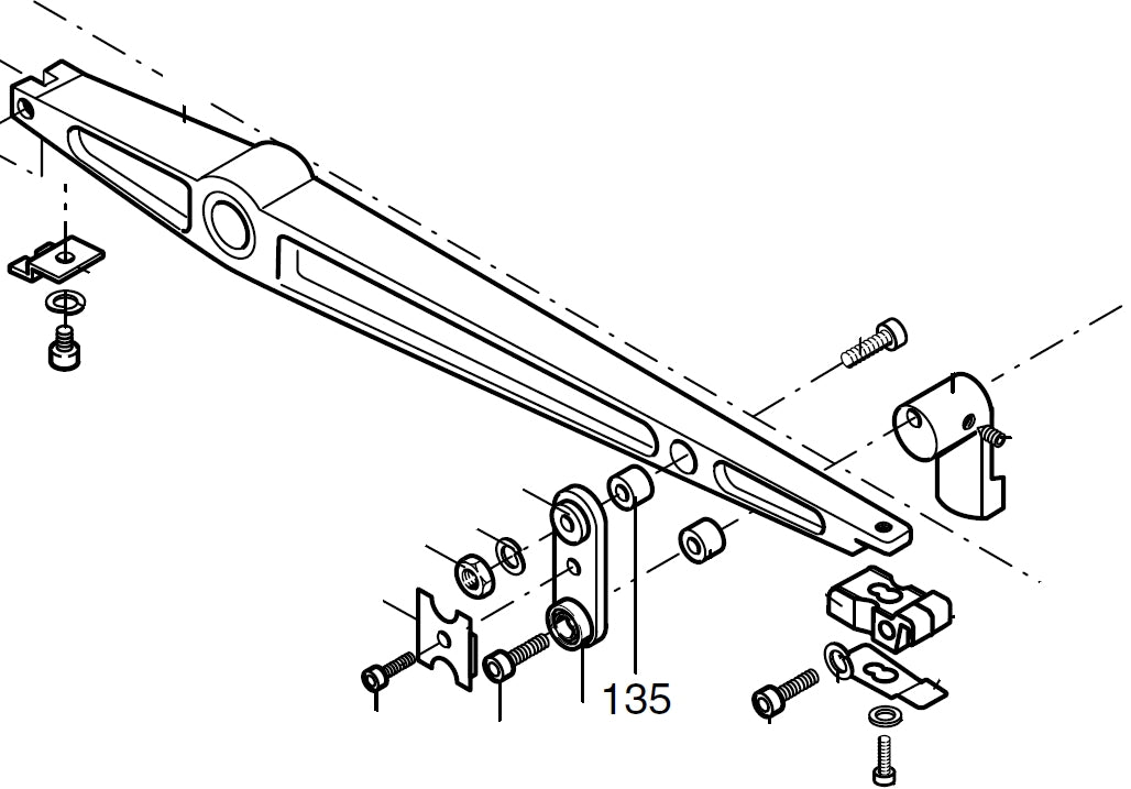 PROXXON 28092-135 Buchse für Dekupiersäge DSH