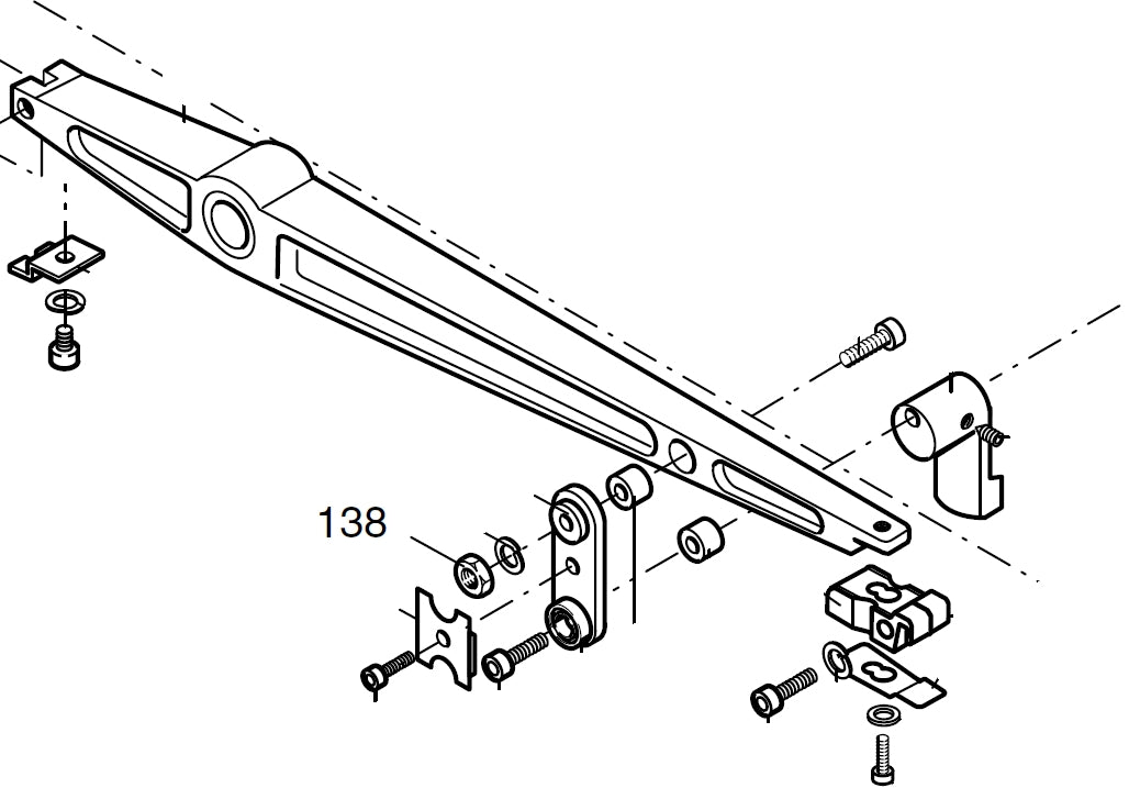 PROXXON 28092-138 Sechskantmutter für Dekupiersäge DSH