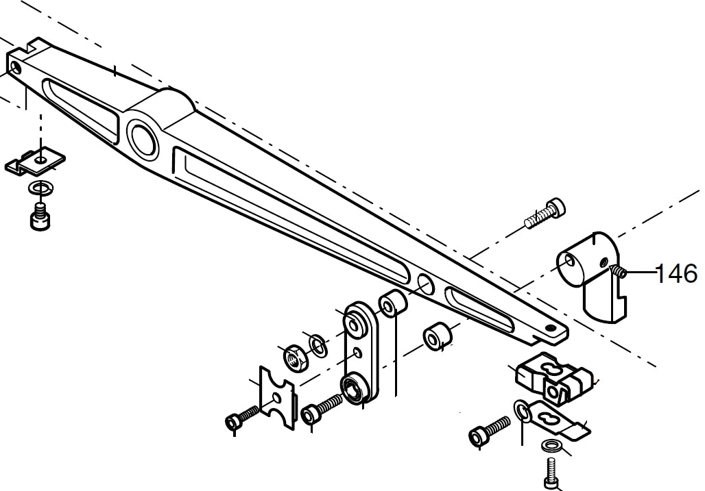 PROXXON 28092-146 Gewindestift für Dekupiersäge DSH