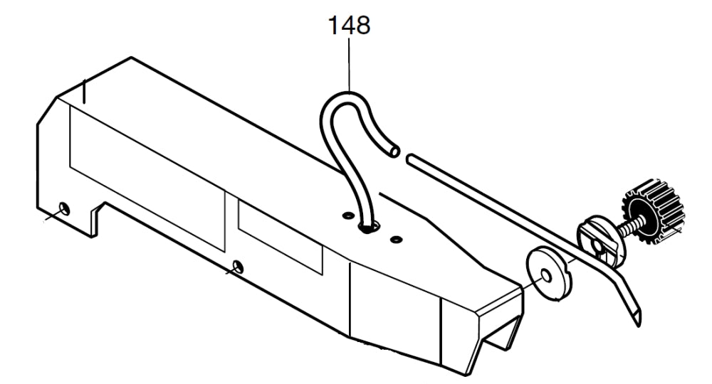 PROXXON 28092-148 Luftschlauch für Dekupiersäge DSH