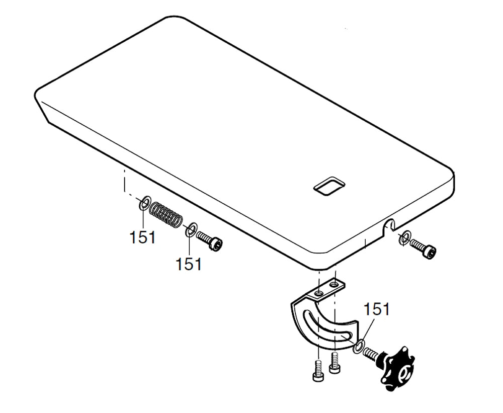 PROXXON 28092-151 Scheibe für Dekupiersäge DSH