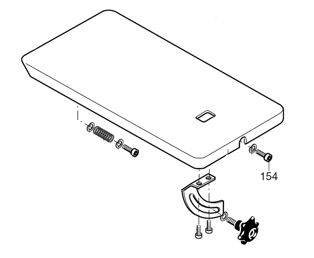 PROXXON 28092-154 Innensechskantschraube für Dekupiersäge DSH