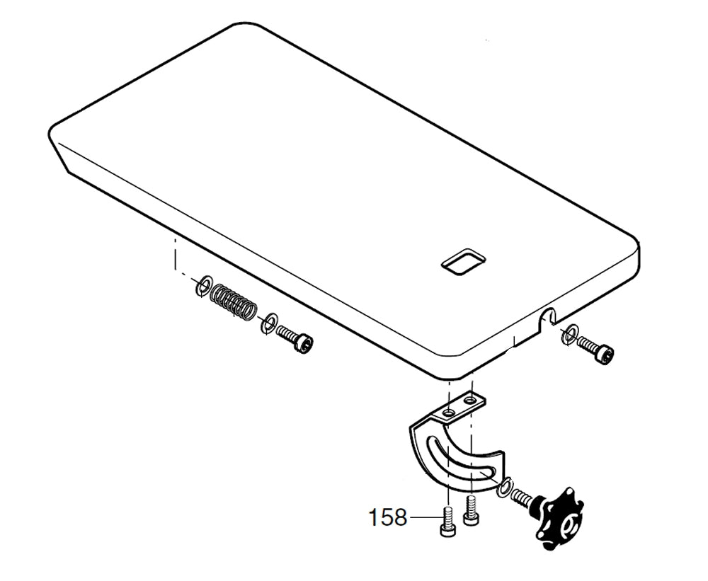 PROXXON 28092-158 Schraube für Dekupiersäge DSH