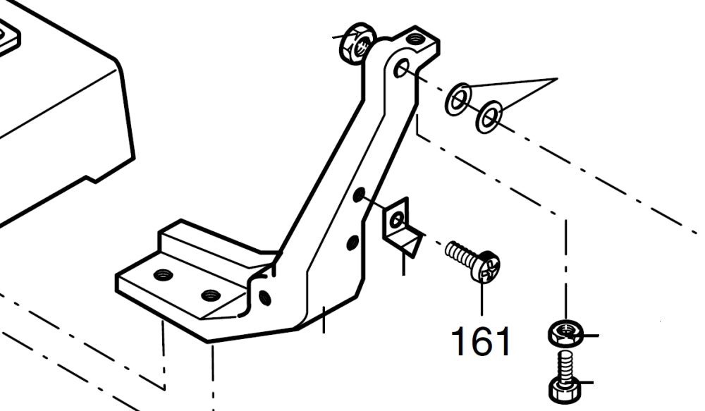 PROXXON 28092-161 Kreuzschlitzschraube für Dekupiersäge DSH