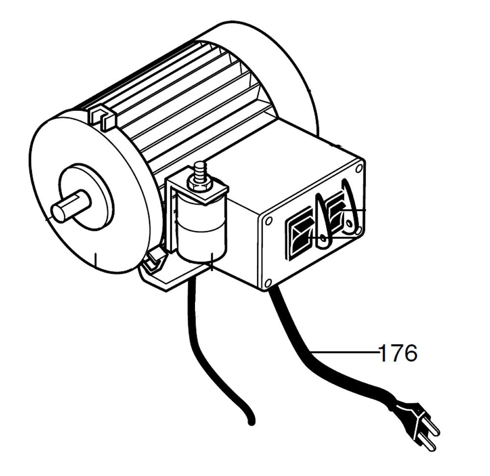 PROXXON 28092-176 Anschlußkabel für Dekupiersäge DSH
