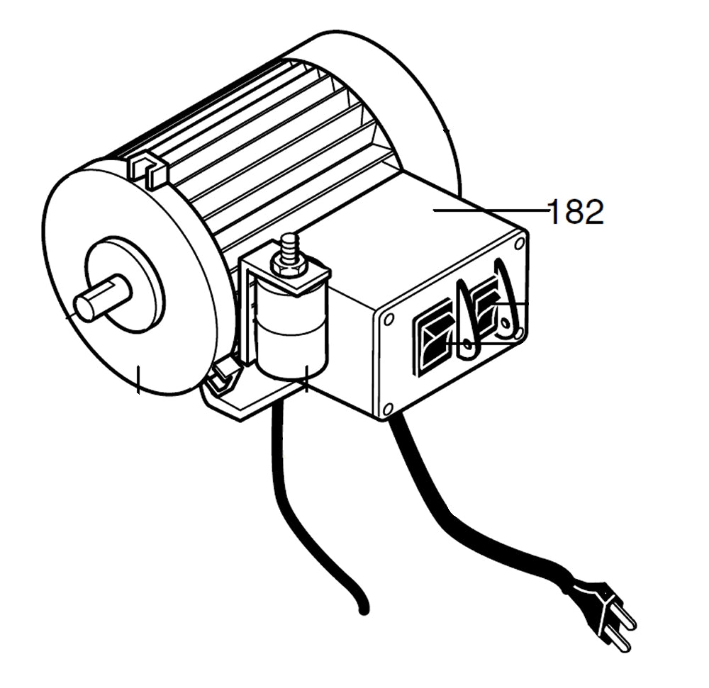 PROXXON 28092-182 Schaltergehäuse für Dekupiersäge DSH