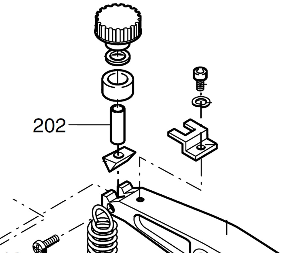 PROXXON 28092-202 Rohr für Dekupiersäge DSH
