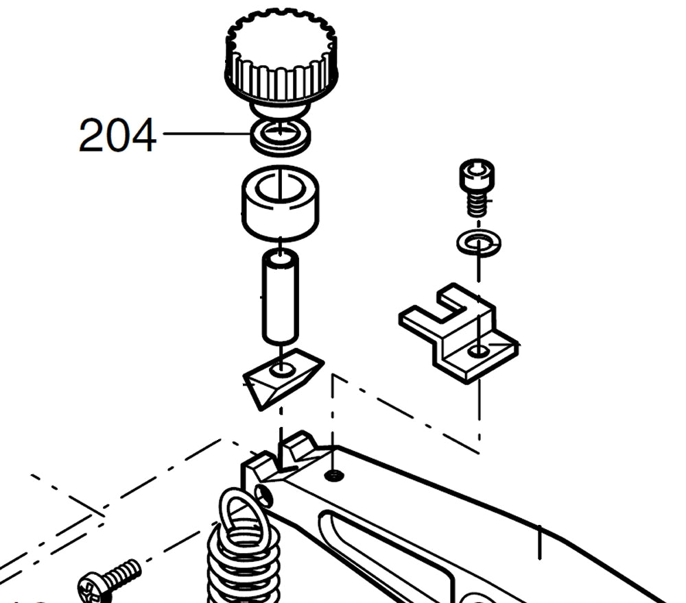 PROXXON 28092-204 Unterlegscheibe für Dekupiersäge DSH