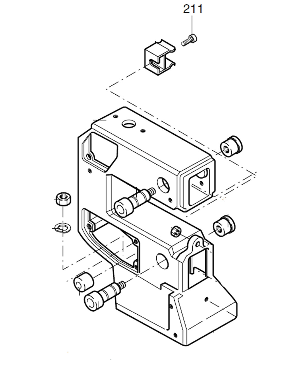 PROXXON 28092-211 Schraube für Dekupiersäge DSH