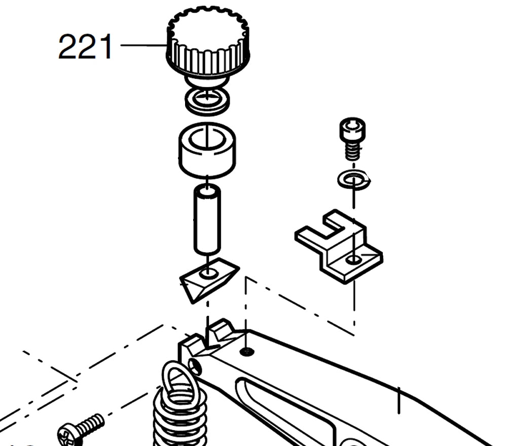 PROXXON 28092-221 Einstellknopf für Dekupiersäge DSH