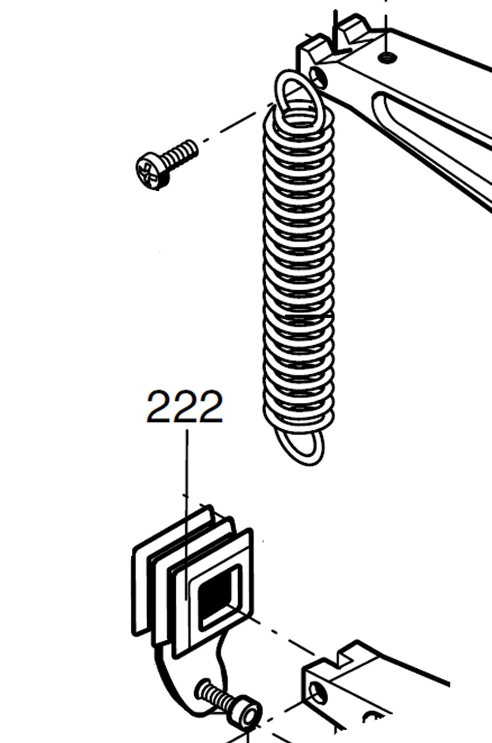 PROXXON 28092-222 Gummibalg für Dekupiersäge DSH