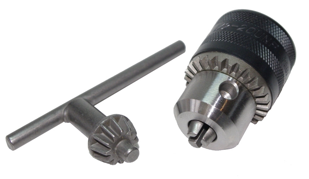 PROXXON 28124-46 Bohrfutter Ø1-10mm 1/2"-20UNF Gewinde mit Schlüssel