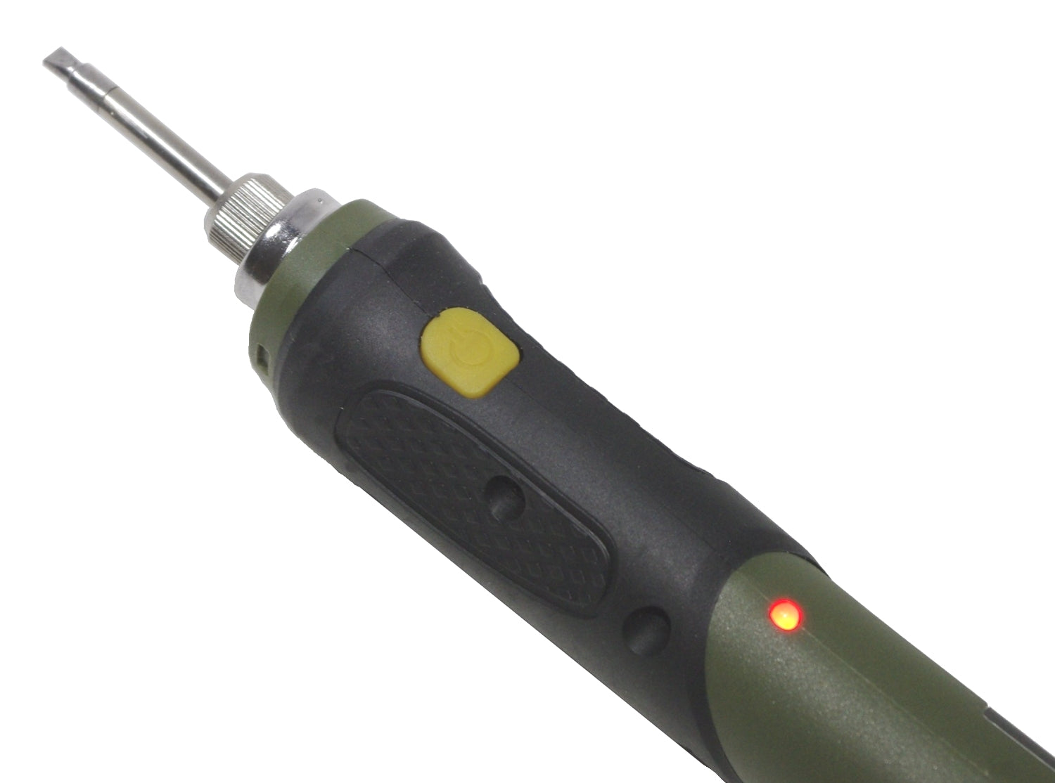 PROXXON 28142 Akku Elektronik Lötgerät EL/A mit Schutzhaube Lötzinn Schnellladegerät